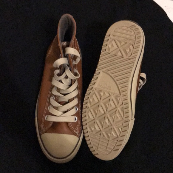 Leather converse - Picture 3 of 4